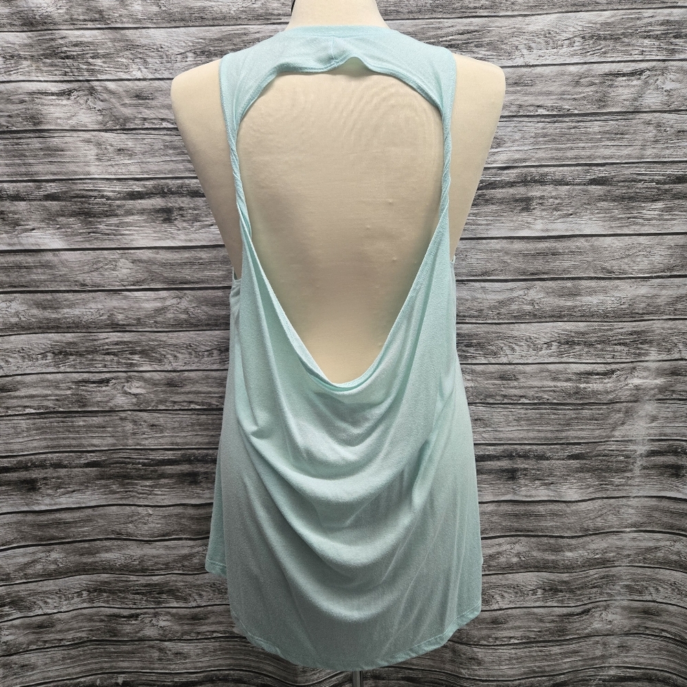 Mossimo Seafoam Open Back Muscle Tan - Picture 2 of 6